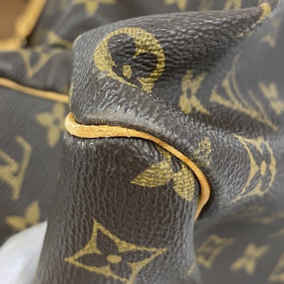 LOUIS VUITTON Authentic Brown Monogram Keepall 50 Boston Bag - Picture 6 of 12